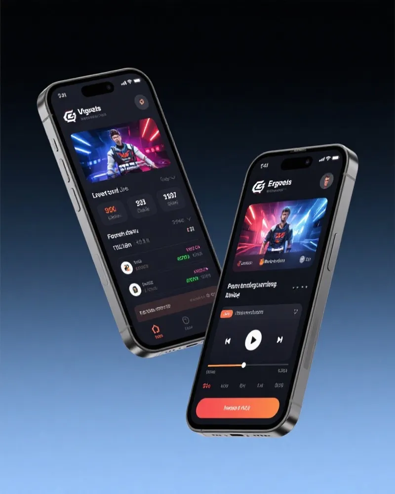 LOL LCK平台 移动端界面