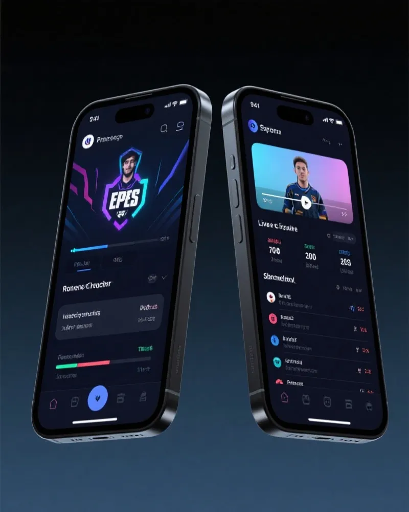 LCK APP 界面预览